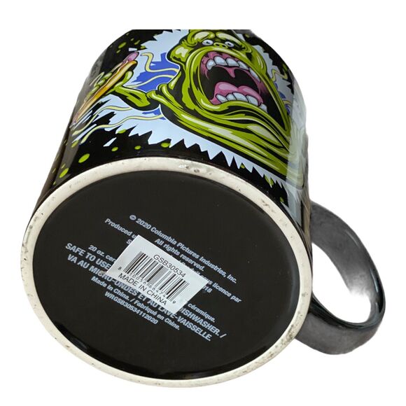 Ghostbusters Mug Movie Arcade Slimer Hotdog 20oz Retro Ghost Marshmello Coffee - Picture 7 of 7